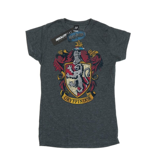 Harry Potter Gryffindor T-shirt dam/dam L Mörk Ljung Dark Heather L