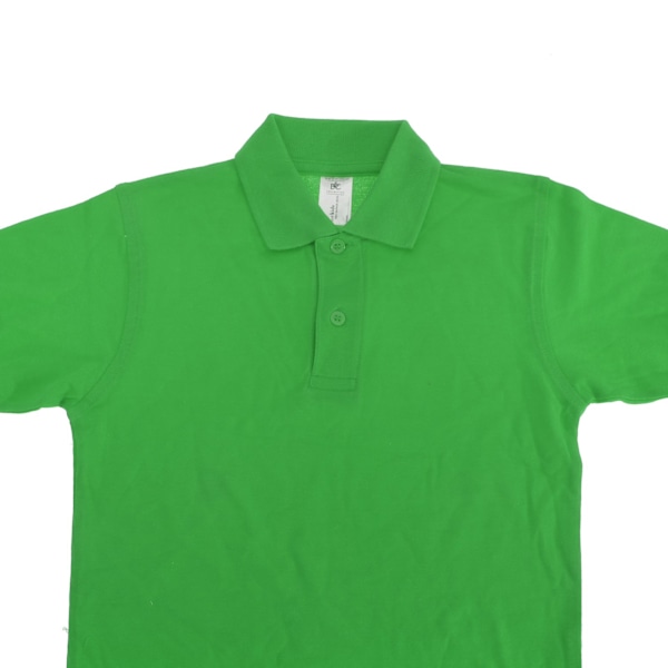 B&C Barn/Barn Unisex Safran Polotröja 7-8 Real Green Real Green 7-8