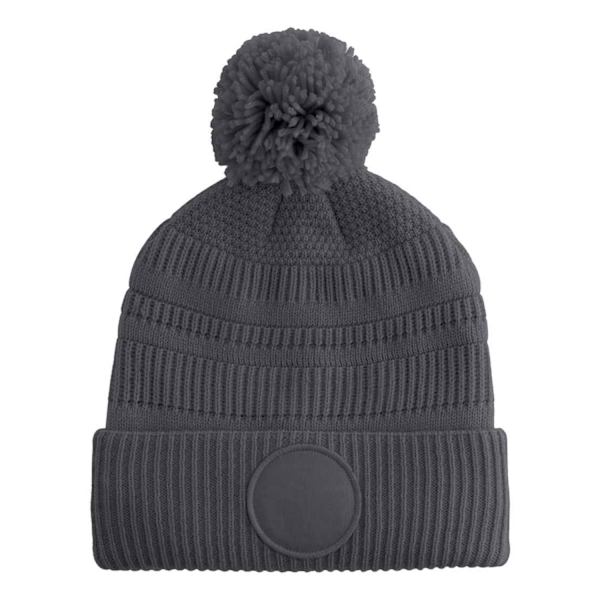 Beechfield Patch Mössa One Size Grafitgrå Graphite Grey One Size