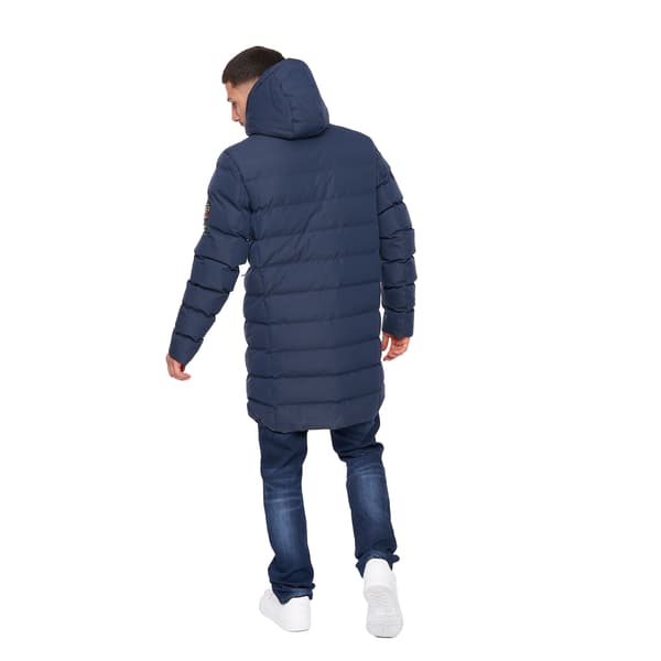 Crosshatch Longkamp Jacka för Män L Marinblå Navy L
