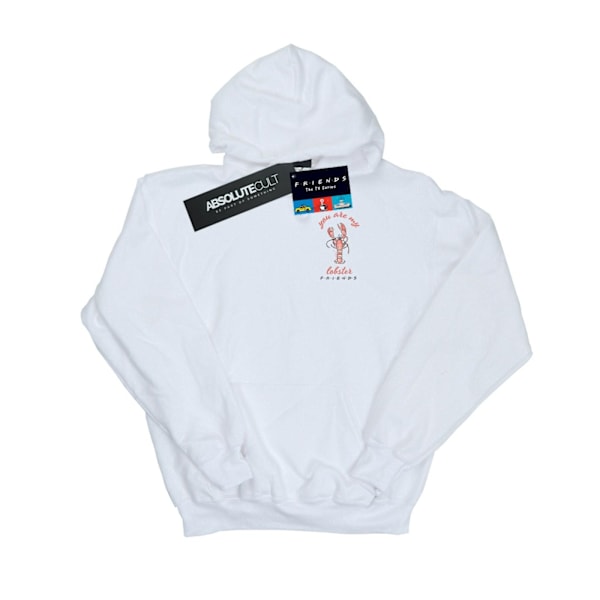 Friends Dam/Damer Hummer Bröst Hoodie L Vit White L