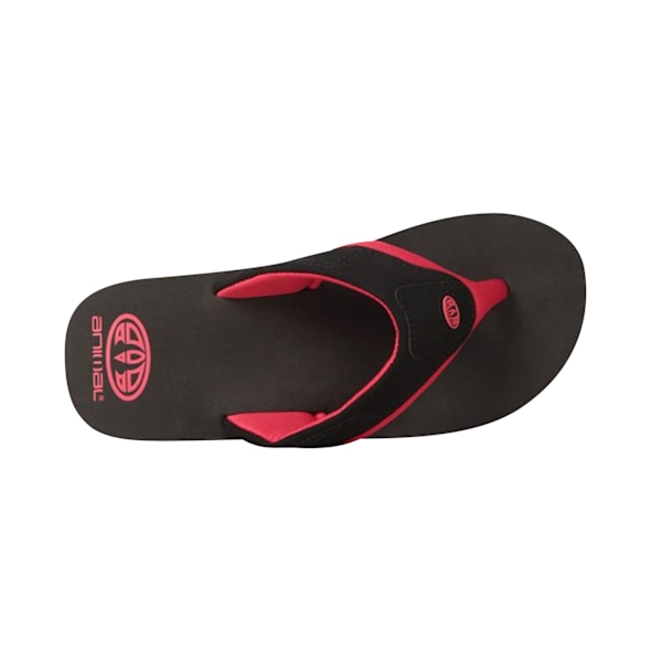 Animal Barn/Barn Jekyl Återvunnet Flip Flops 11 UK Barn Jet Jet Black 11 UK Child