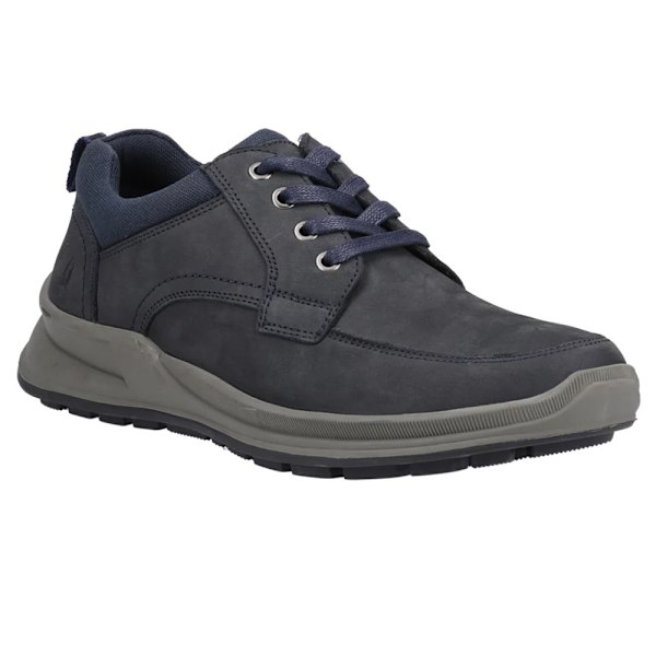 Hush Puppies Adam Nubuck Lace Up Trainers 10 UK Navy Navy 10 UK
