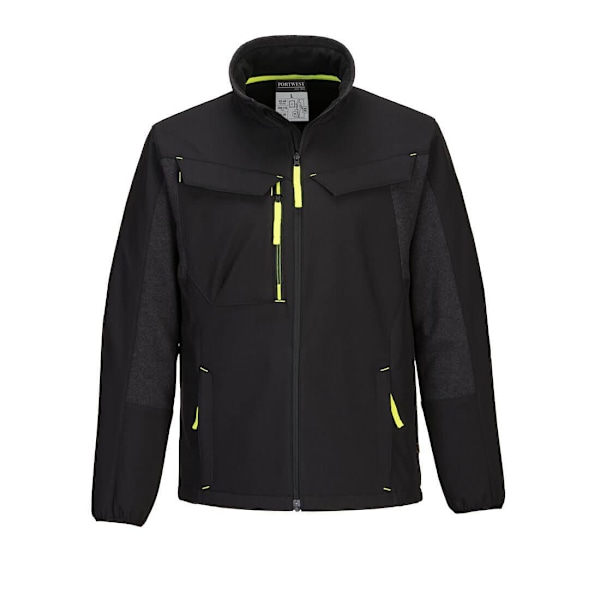 Portwest Herr Wx3 Eco Softshell Hybrid Jacka M Svart Black M
