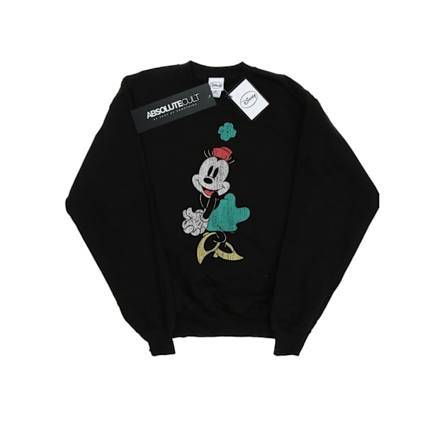 Disney Boys Minnie Mouse Shamrock Hat Sweatshirt 9-11 år Svart Black 9-11 Years