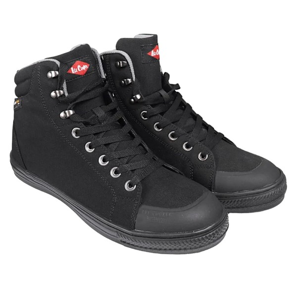 Lee Cooper Herr Cordura Ankel Säkerhetsskor 8 UK Svart Black 8 UK