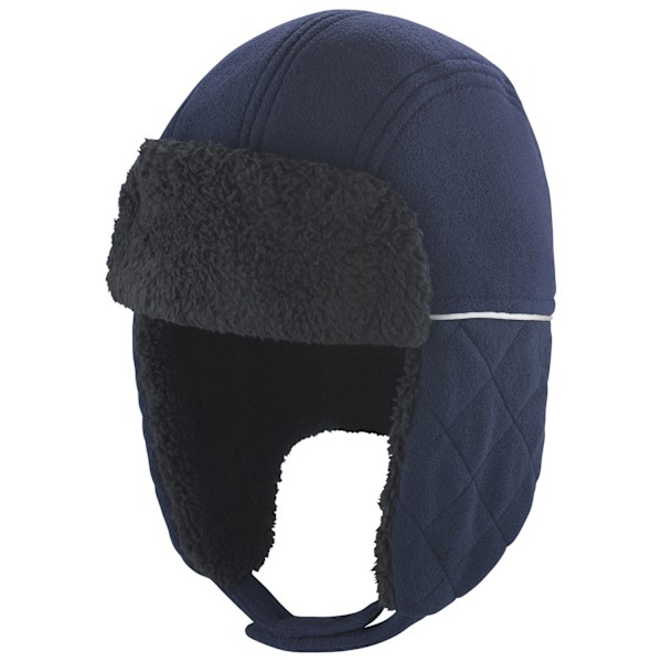 Result Winter Essentials Unisex Vuxen Ocean Trapper Hat S-M Nav Navy/Black S-M