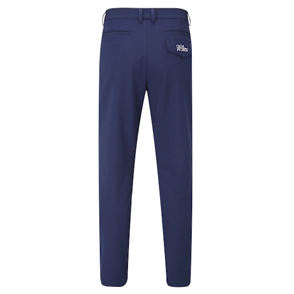 Oscar Jacobson Desmond Termiska Golfbyxor för Herrar 36L Marinblå Navy 36L