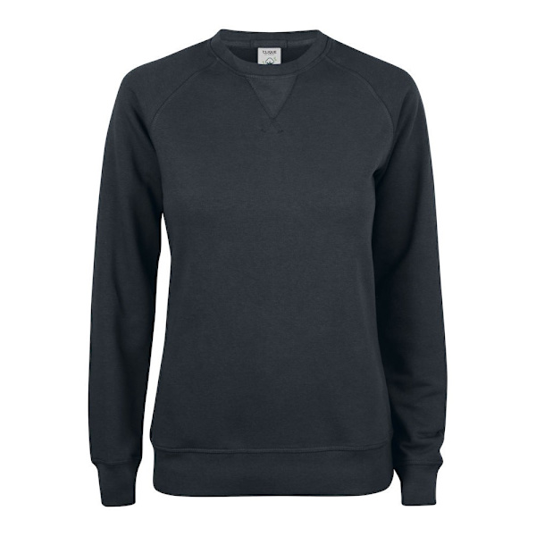 Clique Dam/Kvinnor Premium Rund Hals Sweatshirt XS Svart Black XS