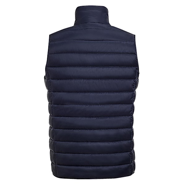 SOLS Herr Wave Vadderad Vattenavvisande Bodywarmer/Gilet L Marinblå Navy L