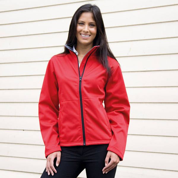 Result Core Dam Soft Shell Jacka S Röd Red S