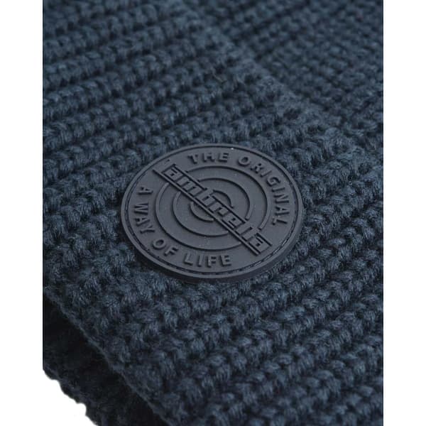 Lambretta Logo Fleece Mössa One Size Navy Navy One Size