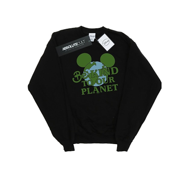 Disney Dam/Kvinnor Mickey Mouse Be Kind Sweatshirt M Svart Black M