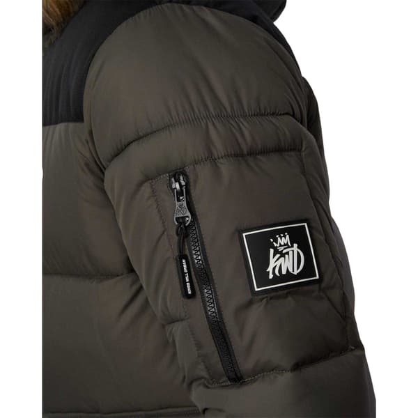 Kings Will Dream Herr Curvlay Parka L Grön Green L