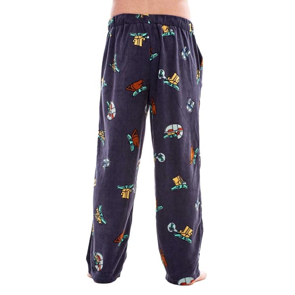 Star Wars Mandalorian Loungebyxor för män (2-pack) S Multicolo Multicoloured S