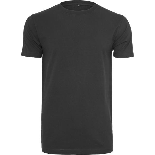Bygg ditt varumärke T-shirt herr med rund hals 2XL UK Svart Black 2XL UK