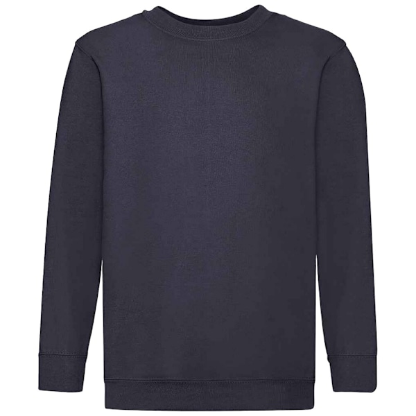 Fruit of the Loom Barn/Barnkläder Klassisk Drop Shoulder Sweatshirt Deep Navy 3-4 Years
