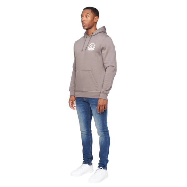 Henleys Herr Upton Hoodie L Mörkgrå Dark Grey L