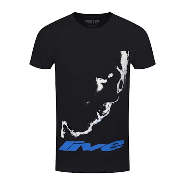 Post Malone Unisex Vuxen HT Live Close Up Bomulls T-shirt M Svart Black M