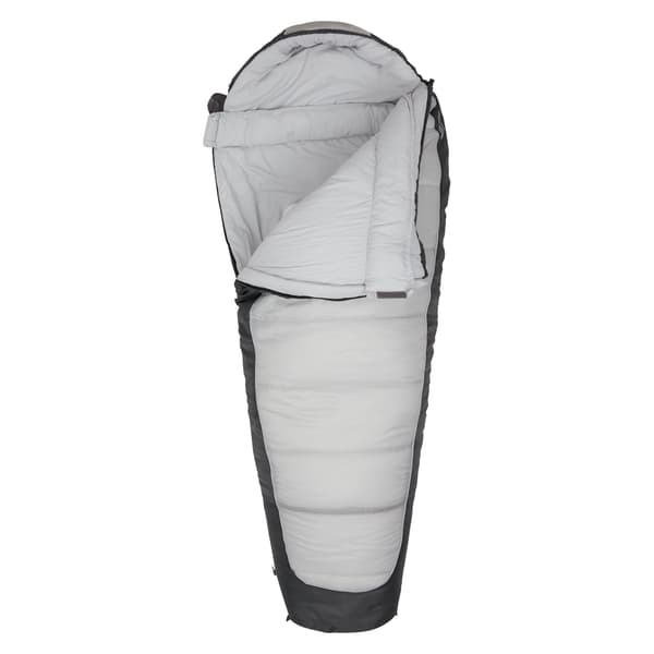 Mountain Warehouse Microlite 1400 Höger Dragkedja Vinter Mumie Sovsäck Dark Grey 215cm