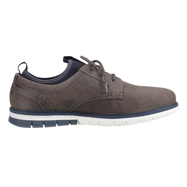 POD Herr Murphy Italienska Lädersneakers 9 UK Grå Grey 9 UK