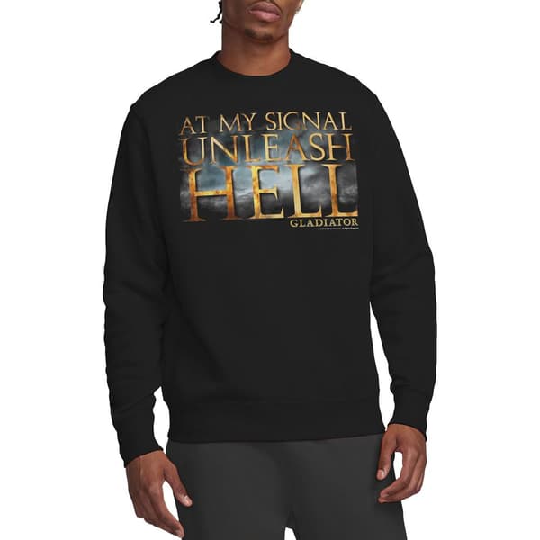 Gladiator Unisex Vuxen Unleash Hell Sweatshirt M Svart Black M
