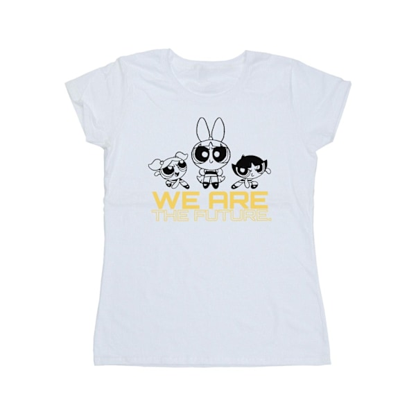 The Powerpuff Girls Dam/Dam T-shirt i bomull L Vit White L