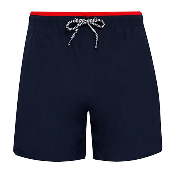 Asquith & Fox Badbyxor Herr M Marinblå/Röd Navy/Red M
