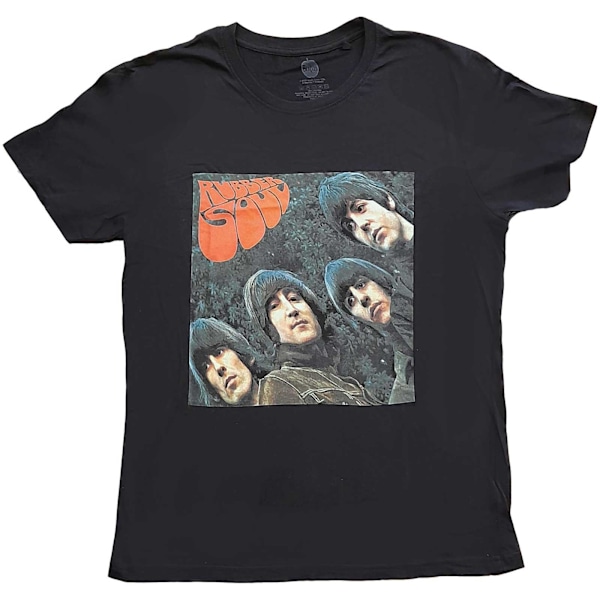 The Beatles Damkläder/Dam Rubber Soul Album Bomull T-shirt XXL Black XXL