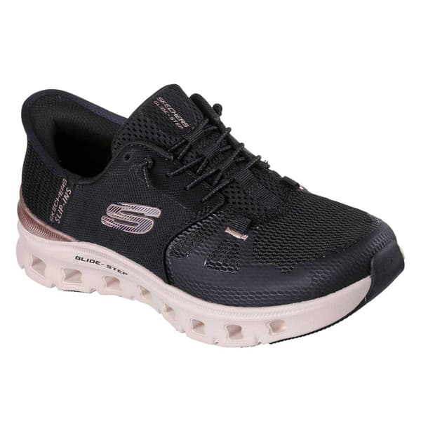 Skechers Dam Pro Mesh Glide-Step Träningsskor 7 UK Svart/ Black/Gold 7 UK