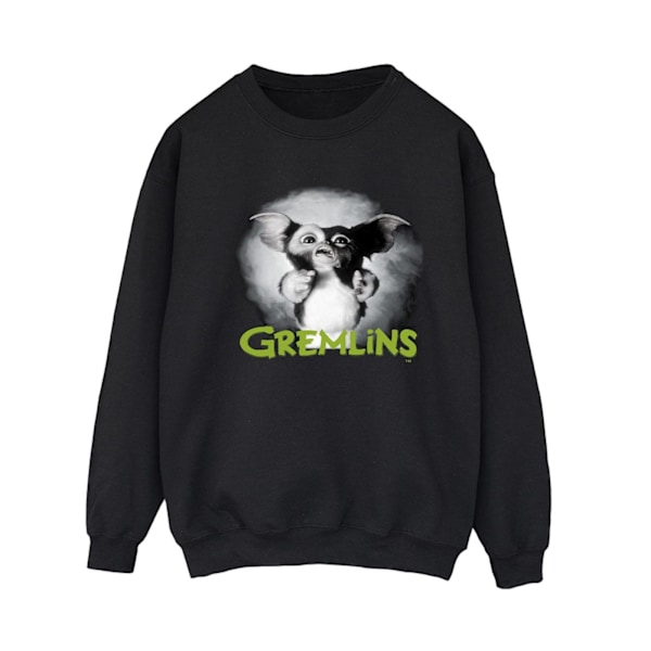 Gremlins Dam/Dam Scared Green Sweatshirt M Svart Black M