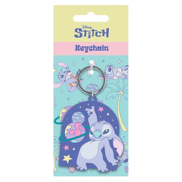 Lilo & Stitch Planetarisk Nyckelring One Size Flerfärgad Multicoloured One Size