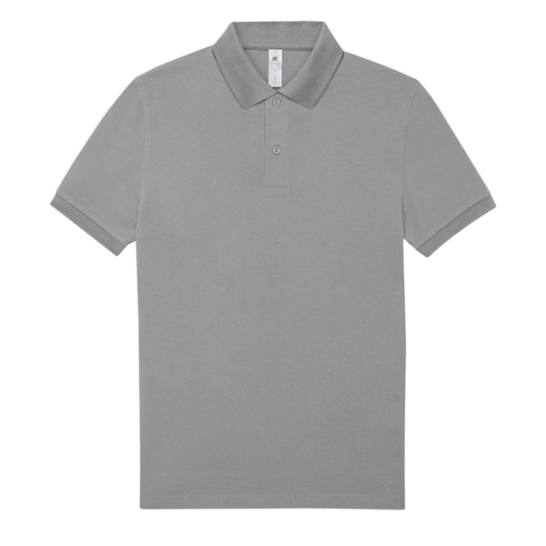 B&C Herr Polotröja L Sports Grey Sports Grey L