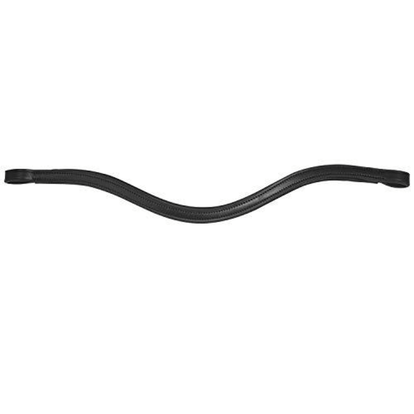 Collegiate Comfitec Läder Träning Ersättnings Pannband Ponny Black Pony