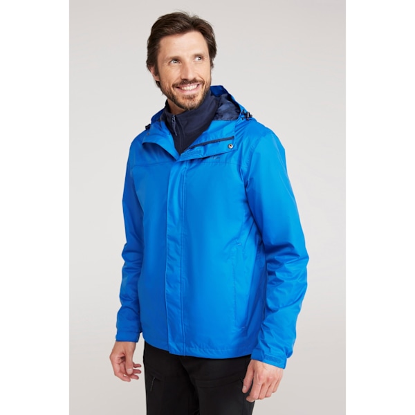 Mountain Warehouse Torrent Vattentät Jacka Herr XL Koboltblå Cobalt XL