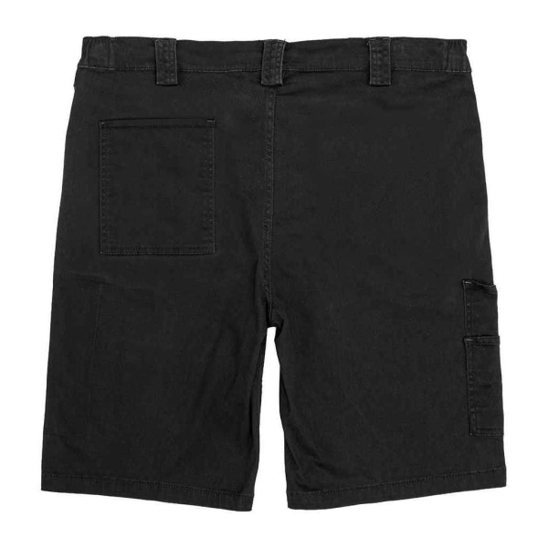 WORK-GUARD by Result Mens Chino Stretch Slim Shorts M Svart Black M