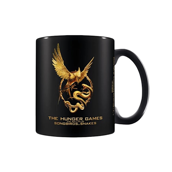 The Hunger Games: The Ballad of Songbirds & Snakes Mug En Storlek Black/Gold One Size