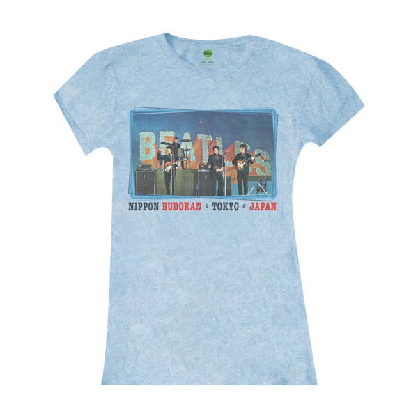 The Beatles Dam/Dam Nippon Budokan T-shirt S Blå Blue S
