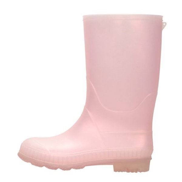Mountain Warehouse Childrens/Kids Plain Wellington Boots 1 UK P Pale Pink 1 UK