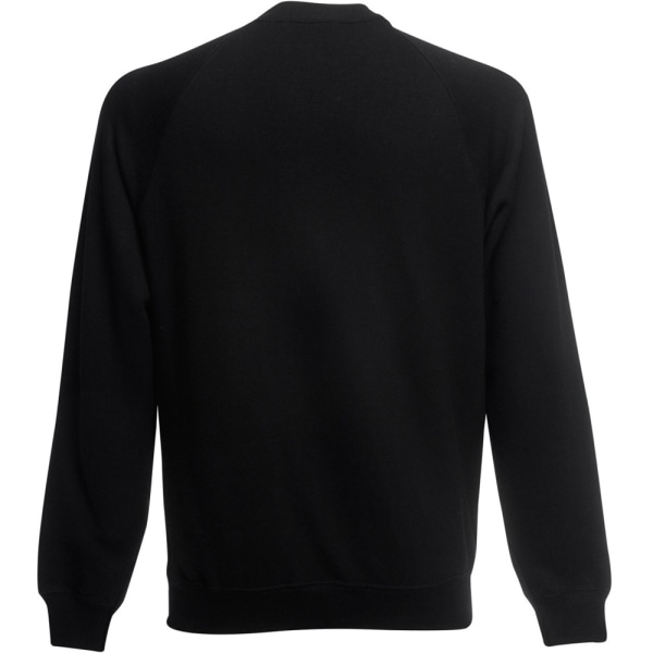 Fruit Of The Loom Herr Raglan Sleeve Belcoro® Sweatshirt 4XL Bl Black 4XL