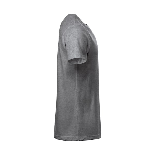 Clique Herr New Classic Melange T-shirt L Grå Melange Grey Melange L