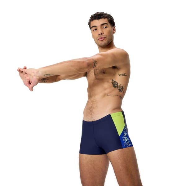 Speedo Herr Dive Aquashort Badbyxor M Peacoat/Deep Blue Peacoat/Deep Blue M