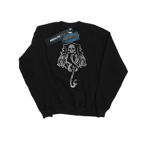 Harry Potter Mörkrets Märke Crest Sweatshirt L Svart Black L