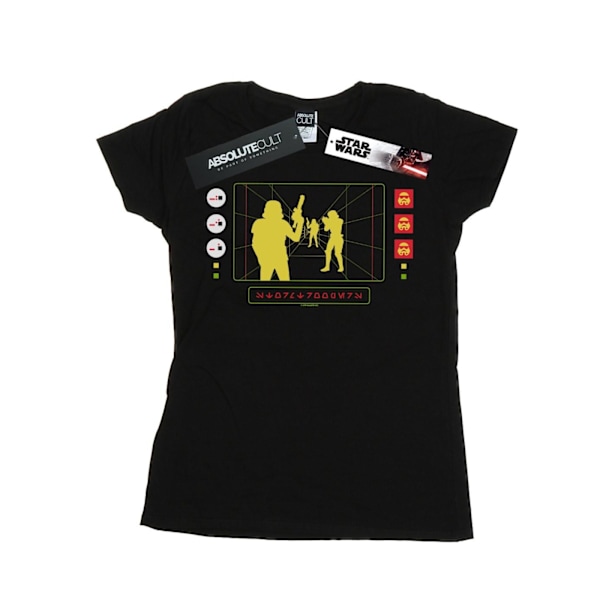 Star Wars Dam/Kvinnor Stormtrooper Targeting Computer Bomull Black XL