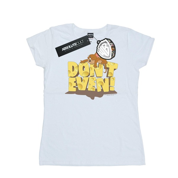 Tom And Jerry Dam/Damer Don´t Even Bomull T-shirt L Vit White L