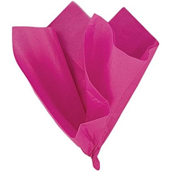 Unik festpapper (10-pack) En storlek varmrosa Hot Pink One Size