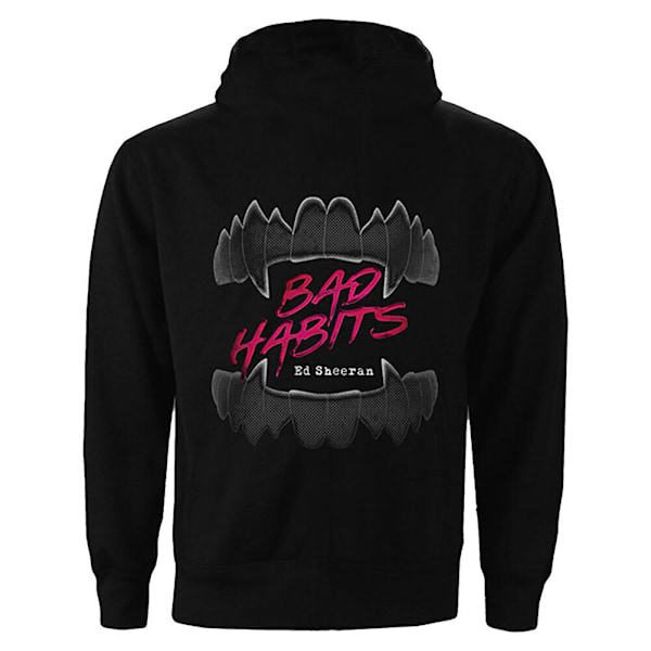 Ed Sheeran Unisex Vuxen Bad Habits Pullover Hoodie M Svart Black M