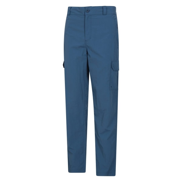 Mountain Warehouse Mens Explore Regular Trousers 36R Blå Blue 36R