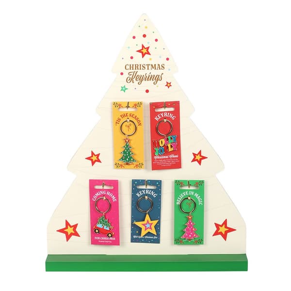 Something Different Nostalgisk Jul Nyckelring (25-pack) På Multicoloured One Size