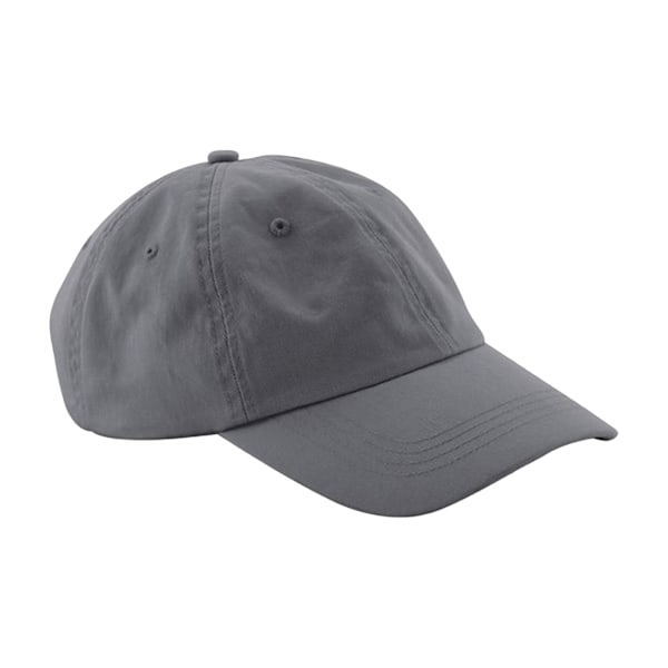 Beechfield Unisex Vuxen 6 Panel Organisk Bomulls Basebollkeps En Storlek Grafitgrå Graphite Grey One Size